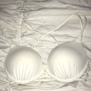white push swimsuit top from target